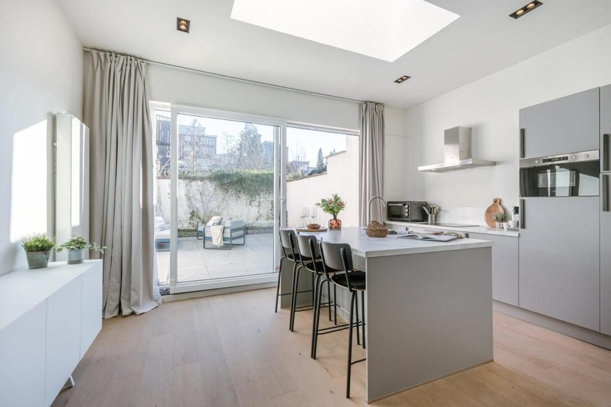 House With Large And Sunny Terrace Villa Antwerpen Ngoại thất bức ảnh